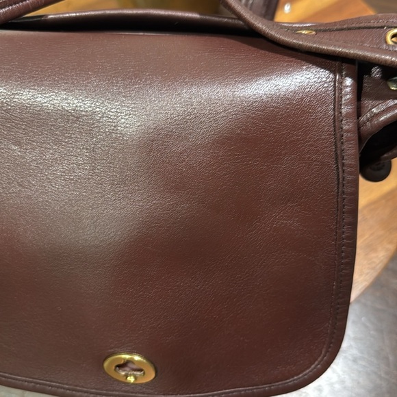 Vintage Coach Legacy Trail Bag in Mahogany Brown - Picture 14 of 14